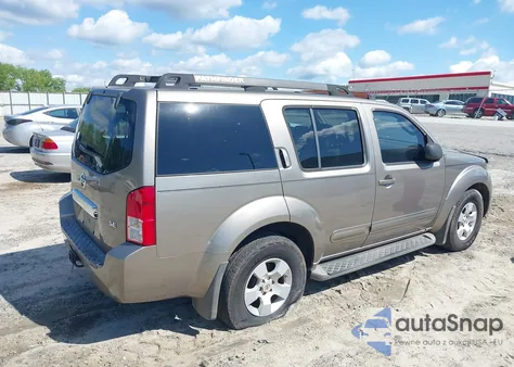 2006 Nissan Pathfinder Se from USA, damaged, VIN 5N1AR18UX6C684565